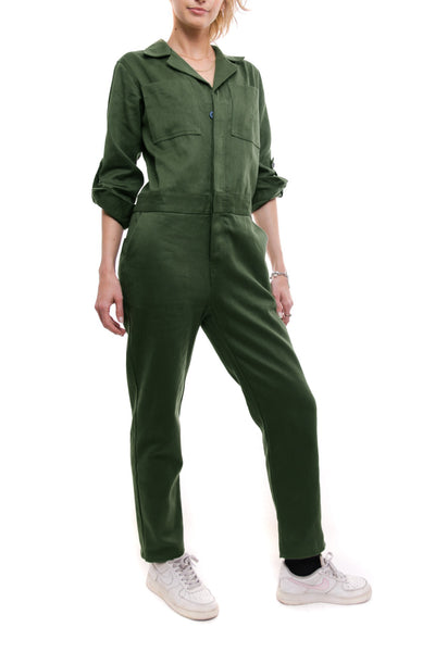 In Bloom Organic Hemp and Cotton Jumpsuit