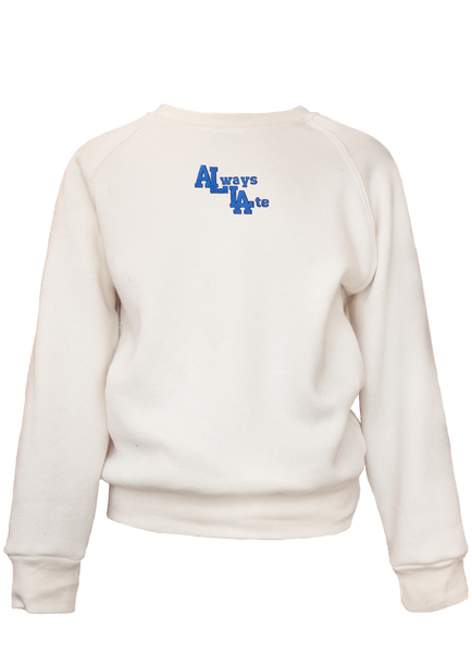 Always Late Kids' Classic Crew Pullover