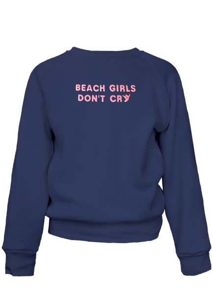 Beach Girls Don't Cry Kids' Classic Crew Pullover