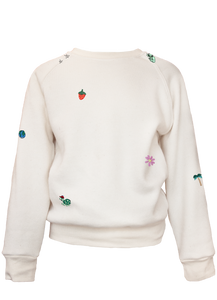 Kid's Mini Embroideries Sprinkled Classic Crew Pullover