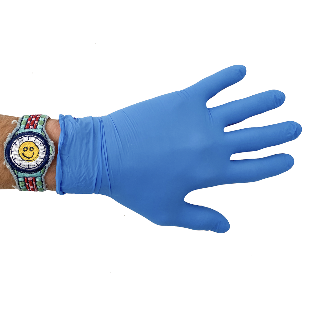 CBONZ - Happy Hour Embroidered "Watch" Bracelet