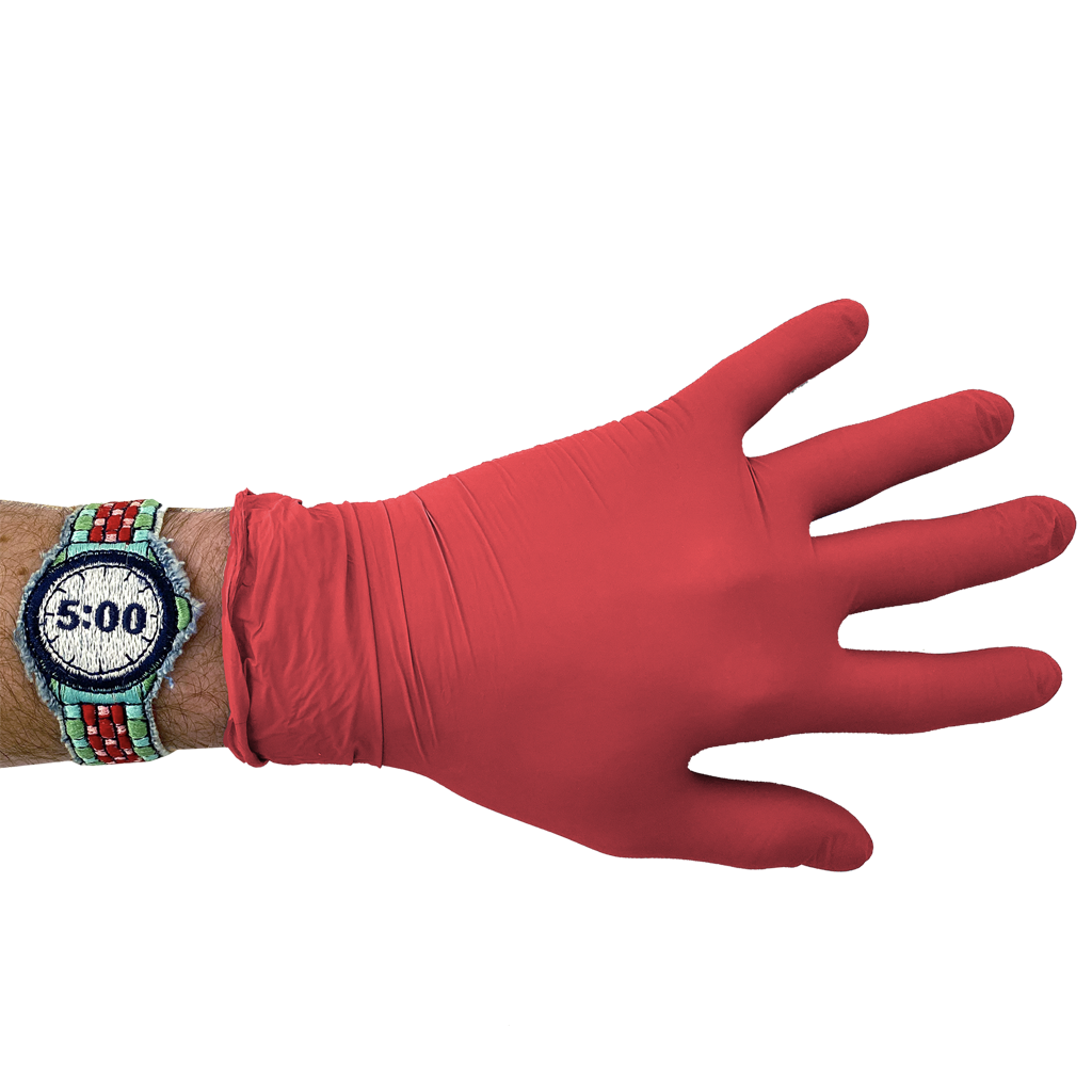 CBONZ - 5:00 Embroidered "Watch" Bracelet