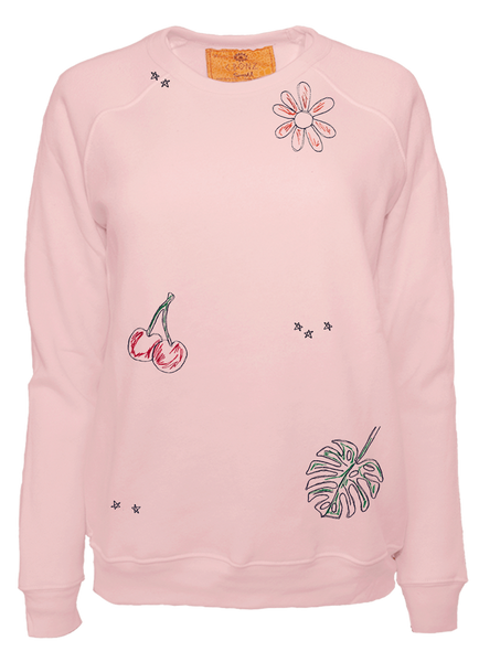 Women's Scribble Sprinkle Classic Cut Pullover